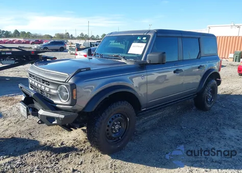 2023 Ford Bronco Black Diamond z USA, uszkodzony, nr VIN 1FMEE5BP7PLC17242